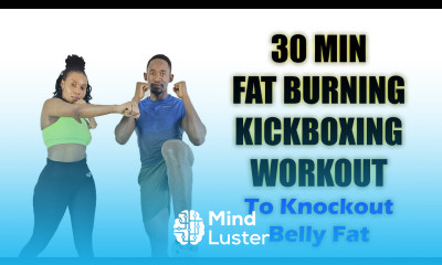 30 Minute FAT BURNING KICKBOXING WORKOUT to Knockout Belly Fat