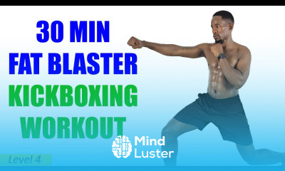 30 Min FAT BLASTER Kickboxing Workout at Home No Equipment