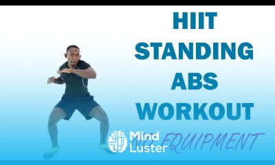 20 Minute HIIT Standing Abs Workout No Equipment Flat Belly Home Workout