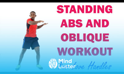 Standing Abs and Oblique Workout 20 Minute Home Workout for Love Handles