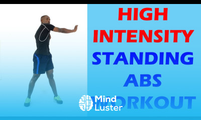 High Intensity Standing Abs Workout 20 Minute Abs Workout Standing Up No Jumping
