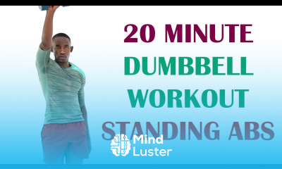 20 Minute Dumbbell Workout Standing Abs Ab Workout with Weights