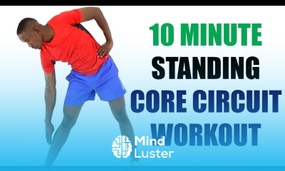 Core Circuit Workout No Weights 10 Minute Standing Beginner Workout
