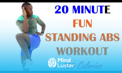 20 Minute Fun Standing Abs Workout 150 Calorie Workout at Home