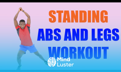 20 Minute Standing Abs and Legs Workout for Beginners No Jumping Workout