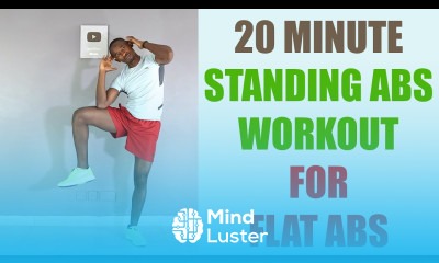 20 Minute Standing Abs Workout for Flat Abs Beginner Standing Workout