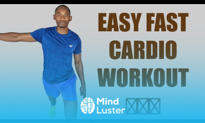 Easy Fast Cardio Workout for Fat Loss 45 Minute Running and Walking in Place