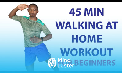 45 Minute Walking At Home Workout for Beginners  Burn 400 Calories 