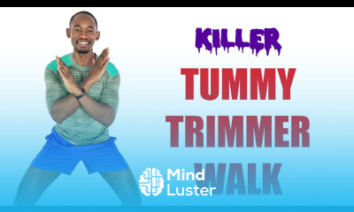 44 46 Minute TUMMY TRUMMING Walking Workout at Home Burn 407 Calories