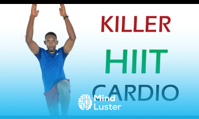 45 Minute Killer HIIT Cardio No Equipment Full Body Fat Burner