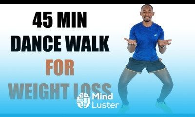 45 Minute WALK DANCE Cardio Workout for Weight Loss No Jumping No Equipment Apartment Friendly