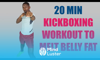 20 Minute Kickboxing Workout to Melt Stubborn Belly Fat