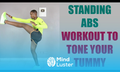 20 Minute EARLY MORNING Standing Abs Workout to Tone Your Tummy