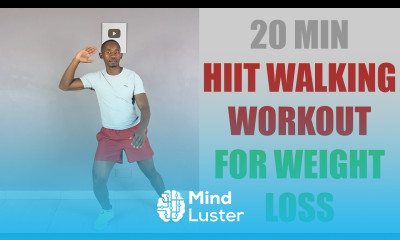 20 Minute HIIT Walking Workout for Weight Loss 2 500 Steps at Home Workout