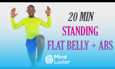 20 Minute Standing Abs Workout for A Flat Belly No Equipment Six Pack Abs
