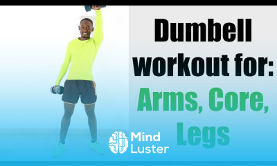 LOW IMPACT DUMBBELL WORKOUT TO BURN STUBBORN FAT 20 Mins Only
