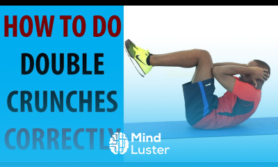 How to Do Double Crunches Correctly Exercise Of The Day 27