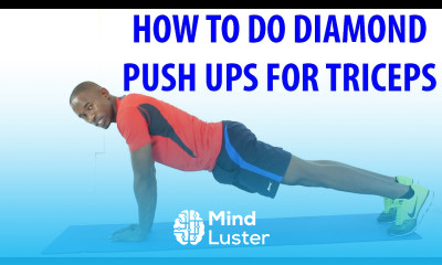 How to Do Diamond Push Ups for Triceps Exercise Of The Day 26