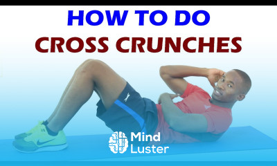 How to Do Cross Crunches Exercise Of The Day 25