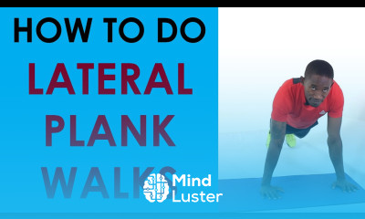 How to Do Lateral Plank Walk Exercise of The Day 18