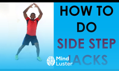 How to Do Side Step Jacks Exercise of The Day 15
