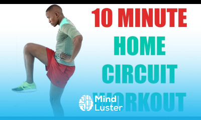 10 MINUTE HOME CIRCUIT WORKOUT Fat Burning Circuit No Equipment