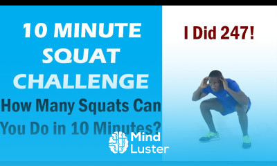 10 Minute Squat Challenge How Many Squats Can You Do in 10 Minutes