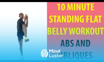 10 Minute Standing Flat Belly Workout Abs and Obliques