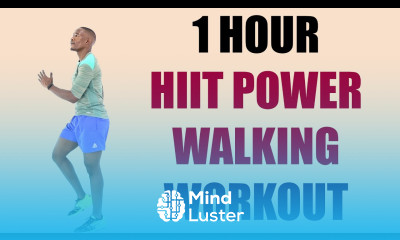 1 Hour HIIT Power Walking Workout for Weight Loss  Burn 600 Calories