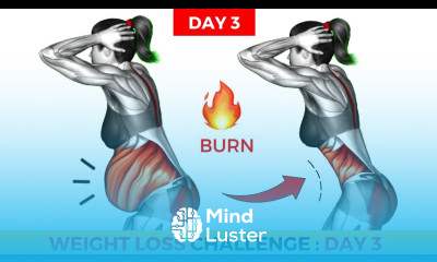 Do This 30 Min STUBBORN BELLY FAT and SLIM WAIST Workout 2 WEEK Weight Loss Challenge DAY 3