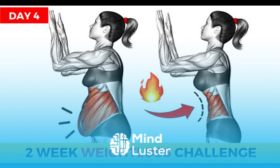 Do This 30 Min STUBBORN BELLY FAT and SLIM WAIST Workout 2 WEEK Weight Loss Challenge DAY 4