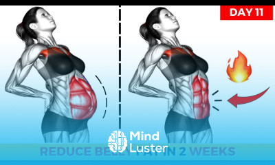 Do This 30 Min STUBBORN BELLY FAT and SLIM WAIST Exercise 2 WEEK Weight Loss Challenge DAY 11