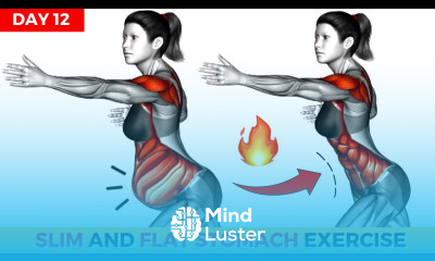 Do This 30 Min STUBBORN BELLY FAT and SLIM WAIST Workout 2 WEEK Weight Loss Challenge DAY 12