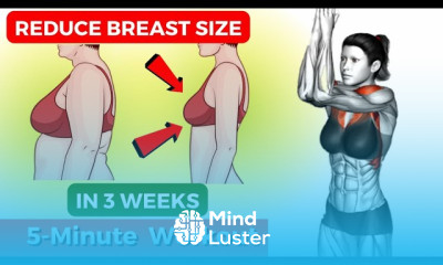 5 Min Easiest Exercises To Shrink Breast Size 7 Day Workout Challenge To Reduce Breast Size