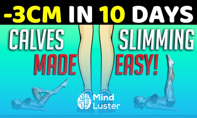 7 Day Slim Calves Challenge With These Exercises Stretches