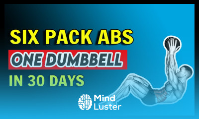 How To Get Six Pack Abs With One Dumbbell In 30 Days Weighted Abs Workout At Home