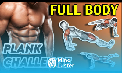 Full Body Plank Challenge For Strong Core Six Pack Timer Music