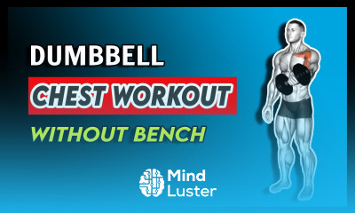 Full Dumbbell Chest Workout At Home Follow Along On Floor Without Bench