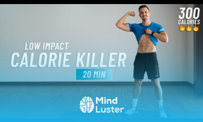 20 Min Low Impact Cardio High Intensity Workout for Fat Burn at Home No Jumping Steady State