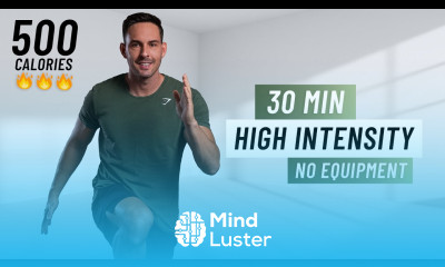 30 MIN FULL BODY CARDIO HIIT Intense Fat Burning Workout No Equipment