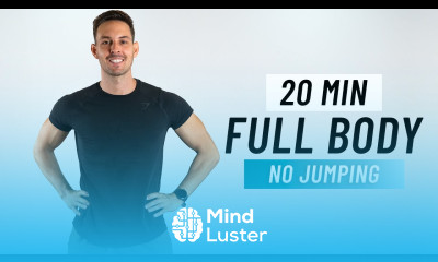 20 MIN FULL BODY HIIT No Jumping No Equipment