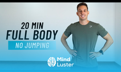 20 MIN FULL BODY HIIT Workout No Jumping Low Impact