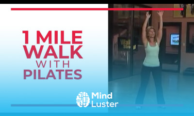 1 Mile Walk with Pilates At Home Workouts