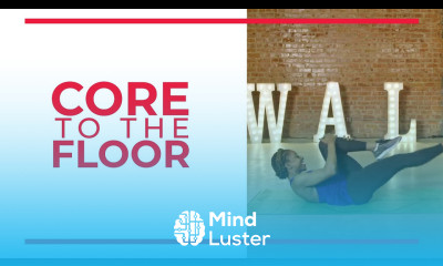 Core on the Floor Walk at Home Fitness Videos