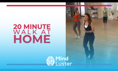 20 Minute Walk at Home Exercise Fitness Videos
