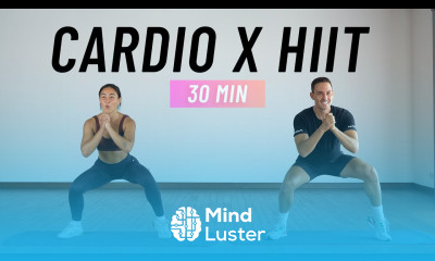 30 MIN CARDIO HIIT WORKOUT ALL STANDING Full Body No Equipment No Repeats