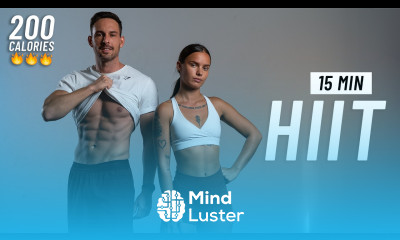 15 MIN CARDIO HIIT WORKOUT ALL STANDING Full Body No Equipment No Repeats