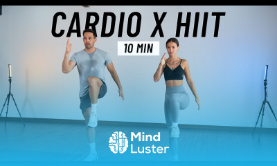 10 MIN CARDIO HIIT WORKOUT ALL STANDING Full Body No Equipment No Repeats