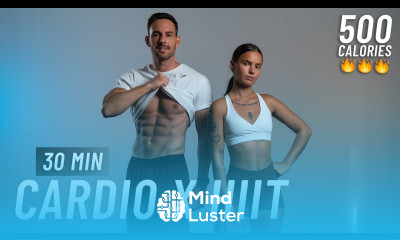 30 MIN CARDIO HIIT WORKOUT ALL STANDING Full Body No Equipment No Repeats