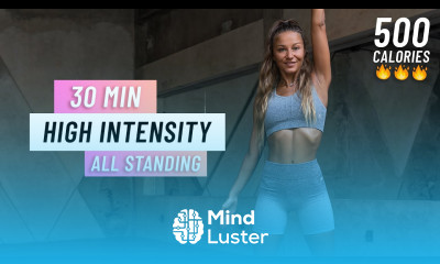 30 Min Full Body HIIT Workout All Standing Cardio for Maximum Fat Burn No Equipment